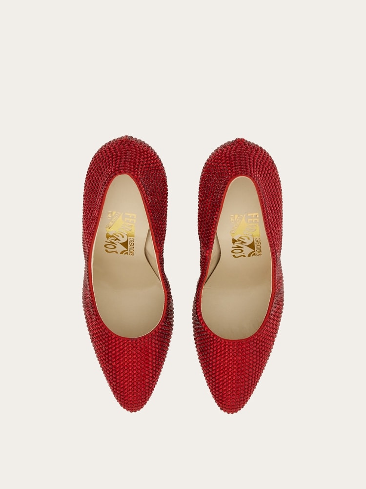 Salvatore Ferragamo フラットシューズ レッド　6 1/2 D 楽天市場】フェラガモ パンプス 6d（靴サイズ（cm）23.0）の通販