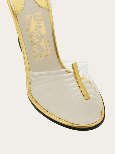 【関税込み】FERRAGAMO Sandalo 'Helena' Salvatore Ferragamo Helena Satin Bow High-Heeled Sandals