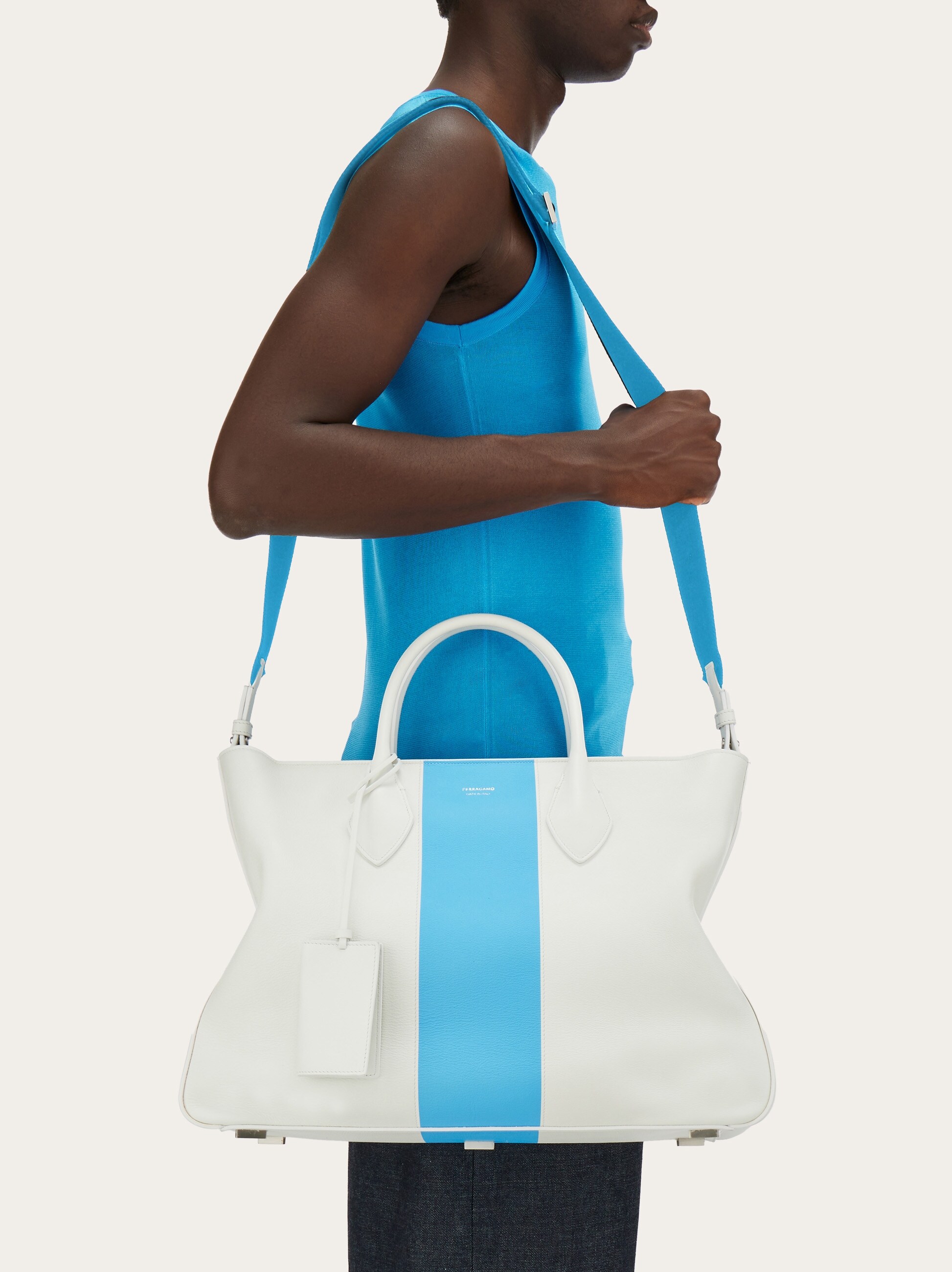 Tote bag (L) - Bags - Men - Salvatore Ferragamo US