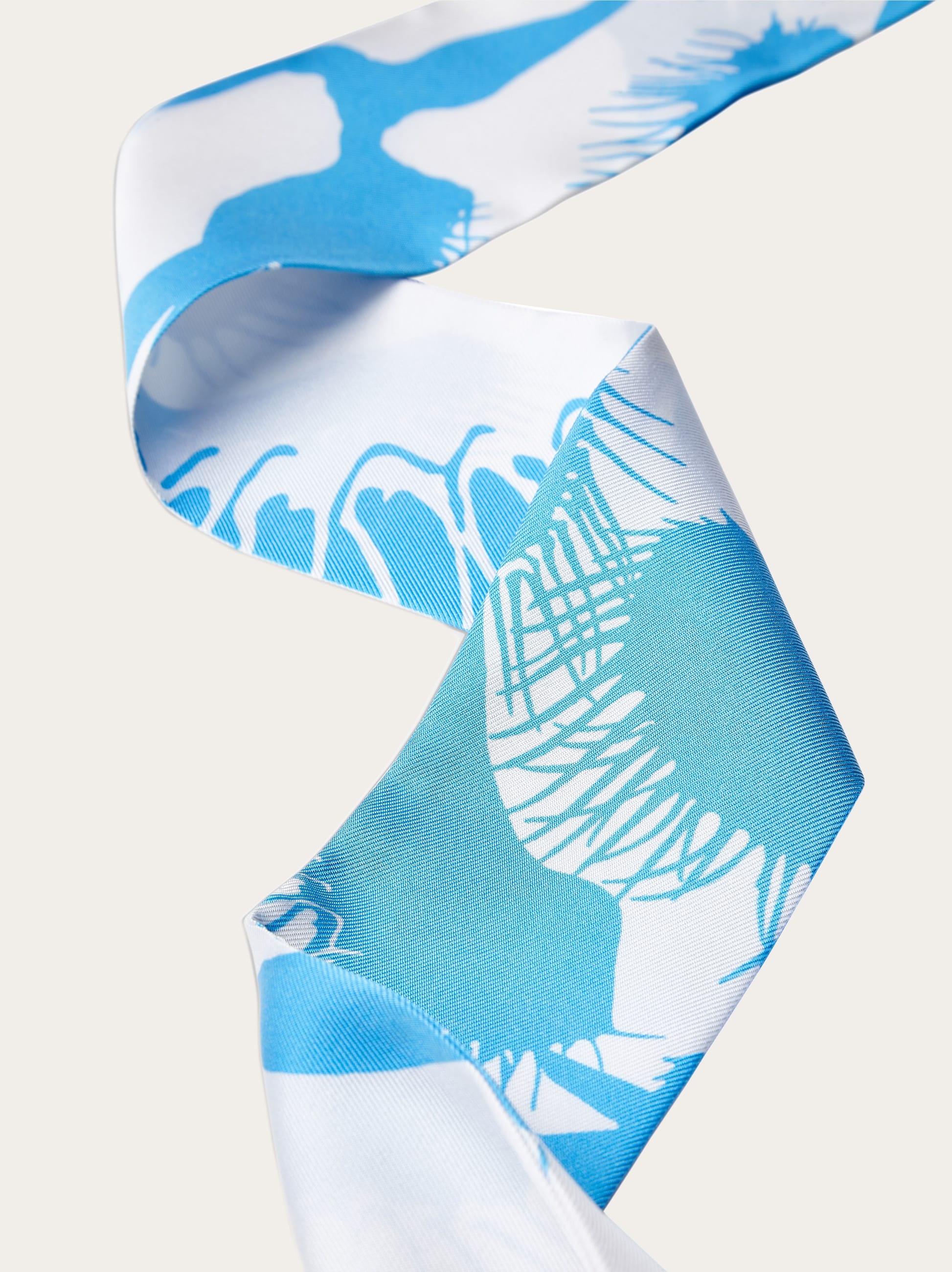 Venus print silk mini bandeau - Women | Ferragamo