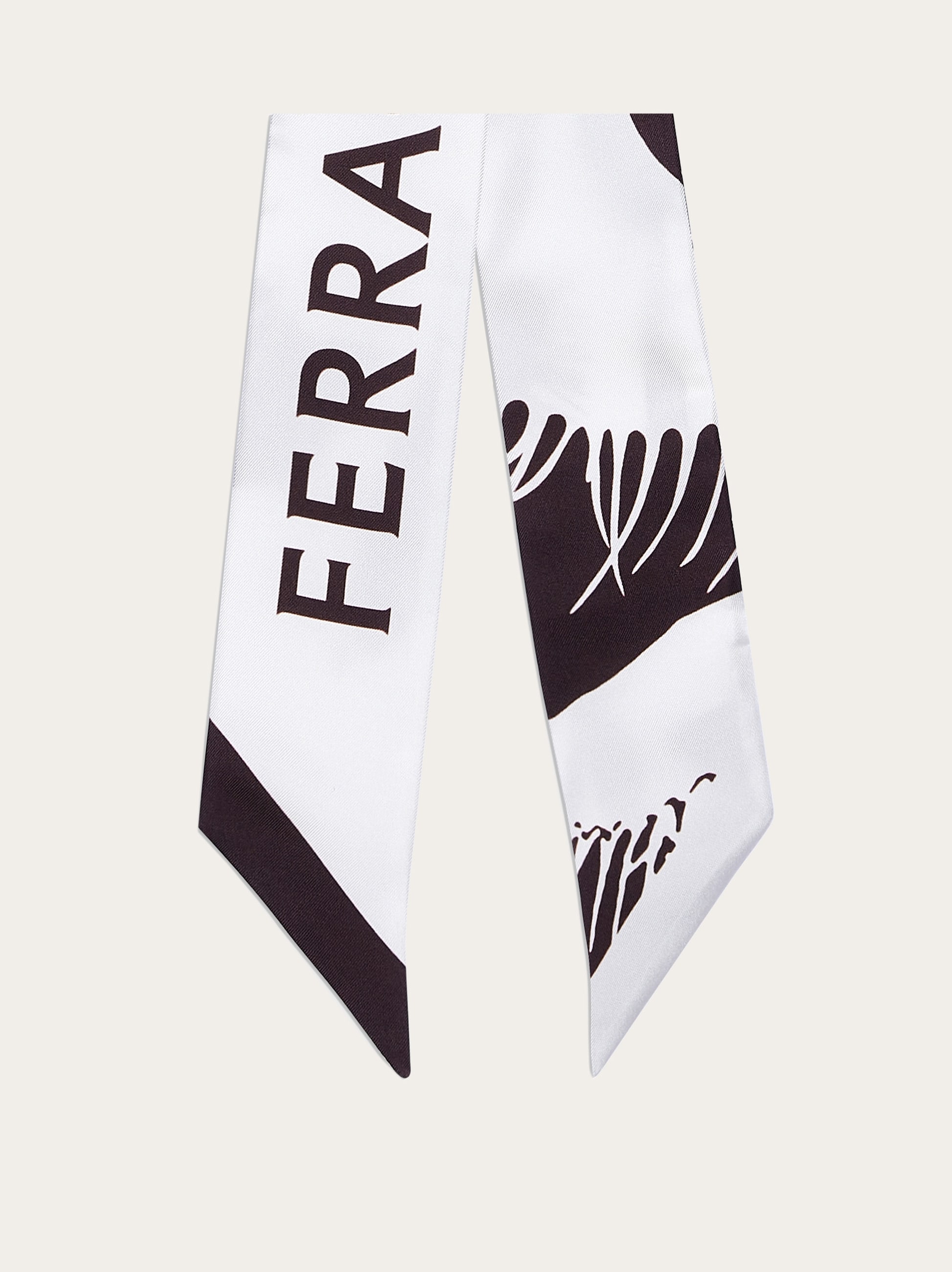 Venus print silk mini bandeau - Women | Ferragamo