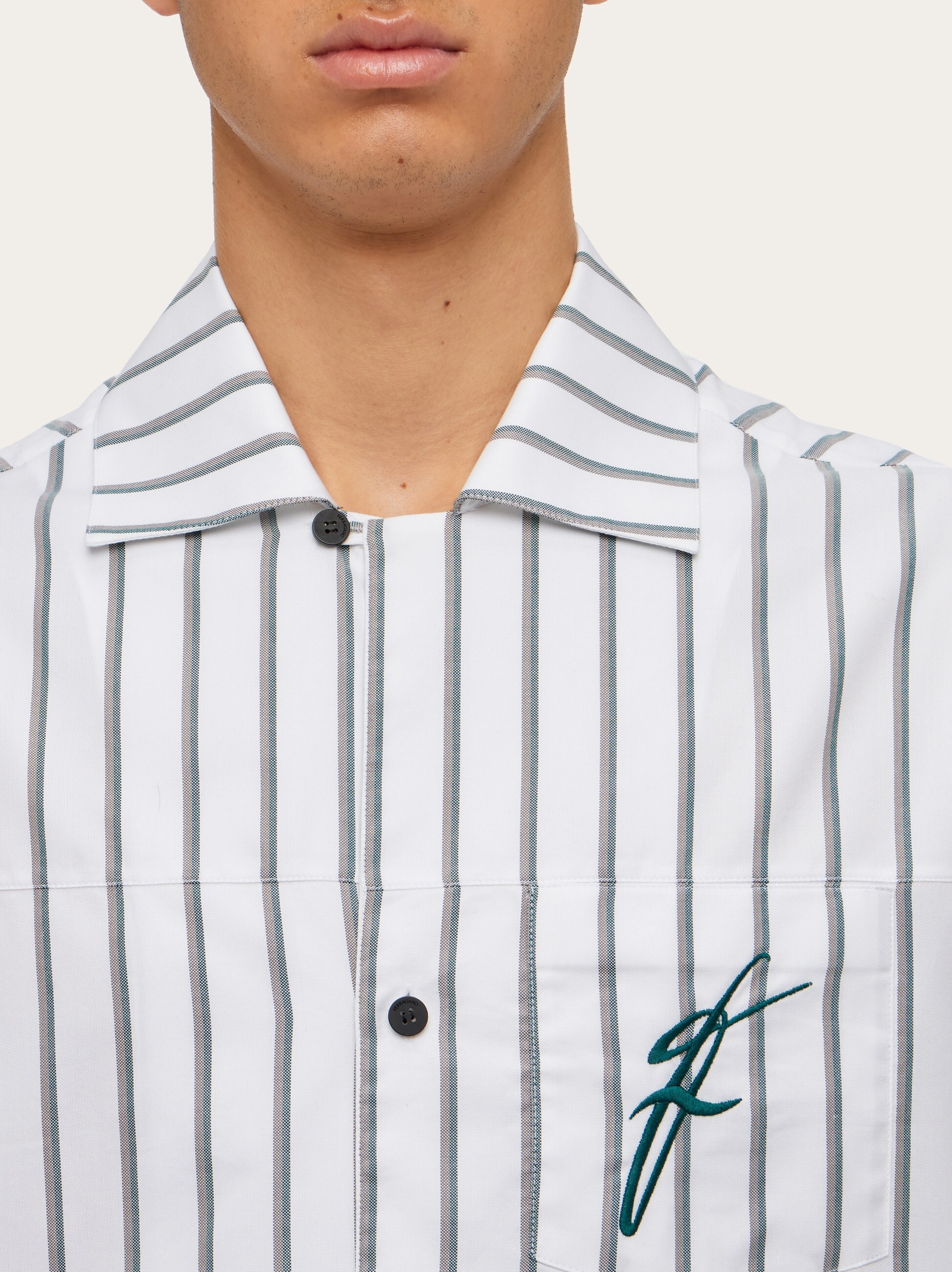 Cotton blend bowling shirt - Ready to Wear - Men - Salvatore  