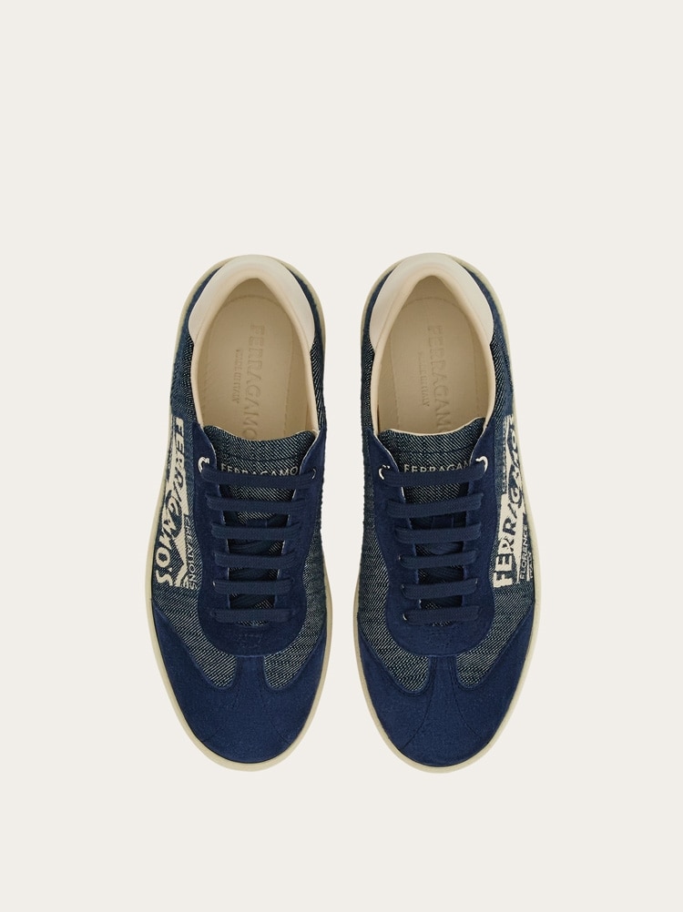 Low top sneaker with logo - Women | Ferragamo