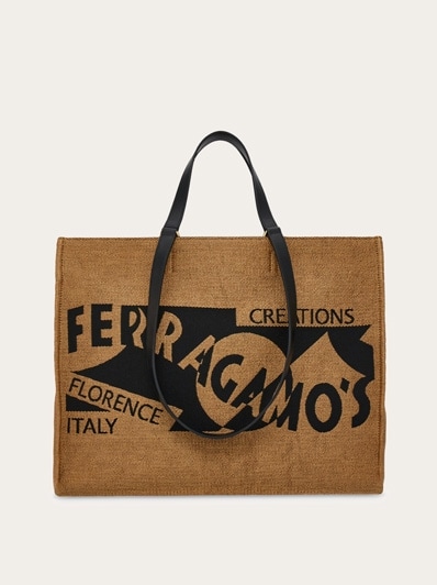 【FERRAGAMO】お買得★トートバッグ ラージ トートバッグ（ラージ） - メンズ | Ferragamo