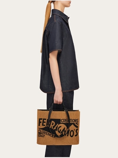 ロゴトートバッグ (L) - ウィメンズ | Ferragamo