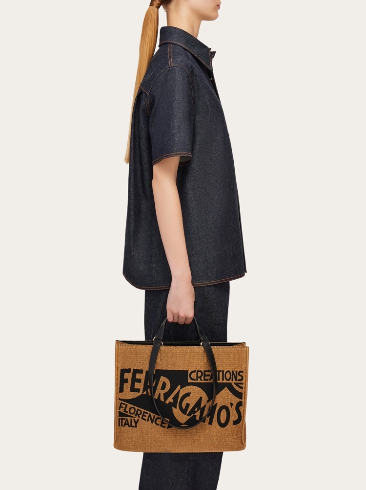 Tote bag with logo (L) Gallery image 2