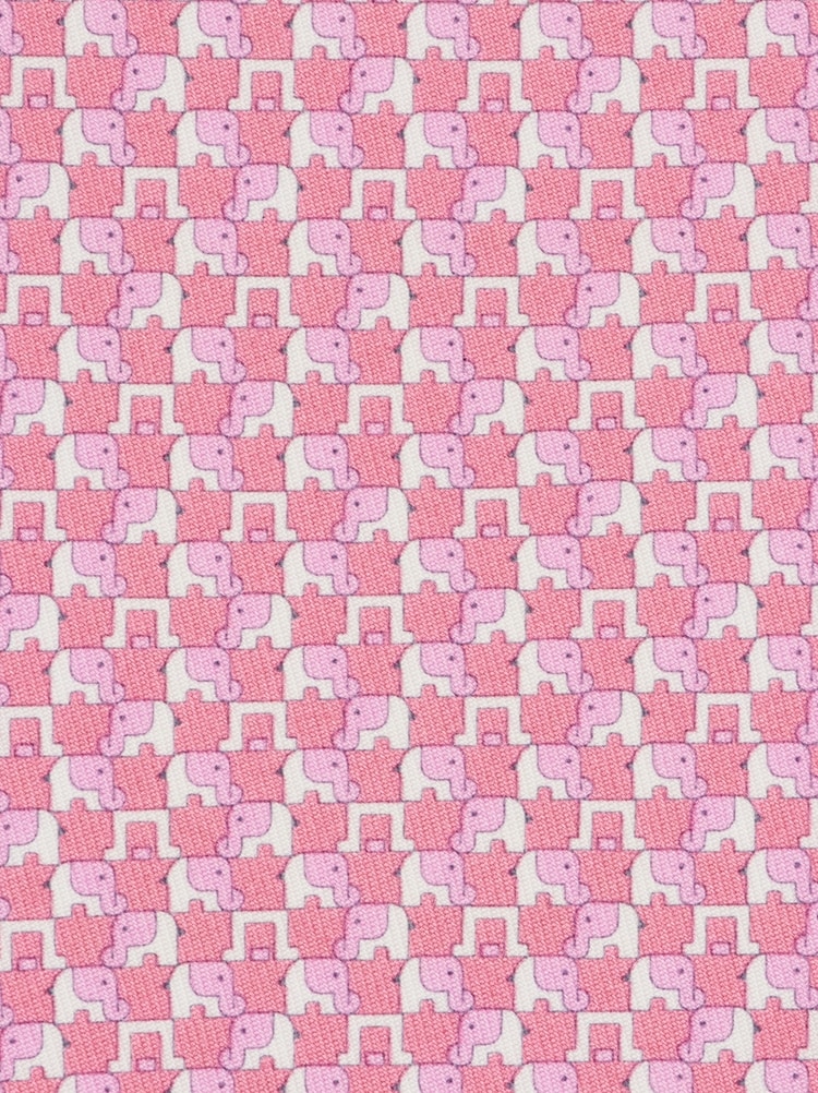 Elephant print silk tie Gallery image 2