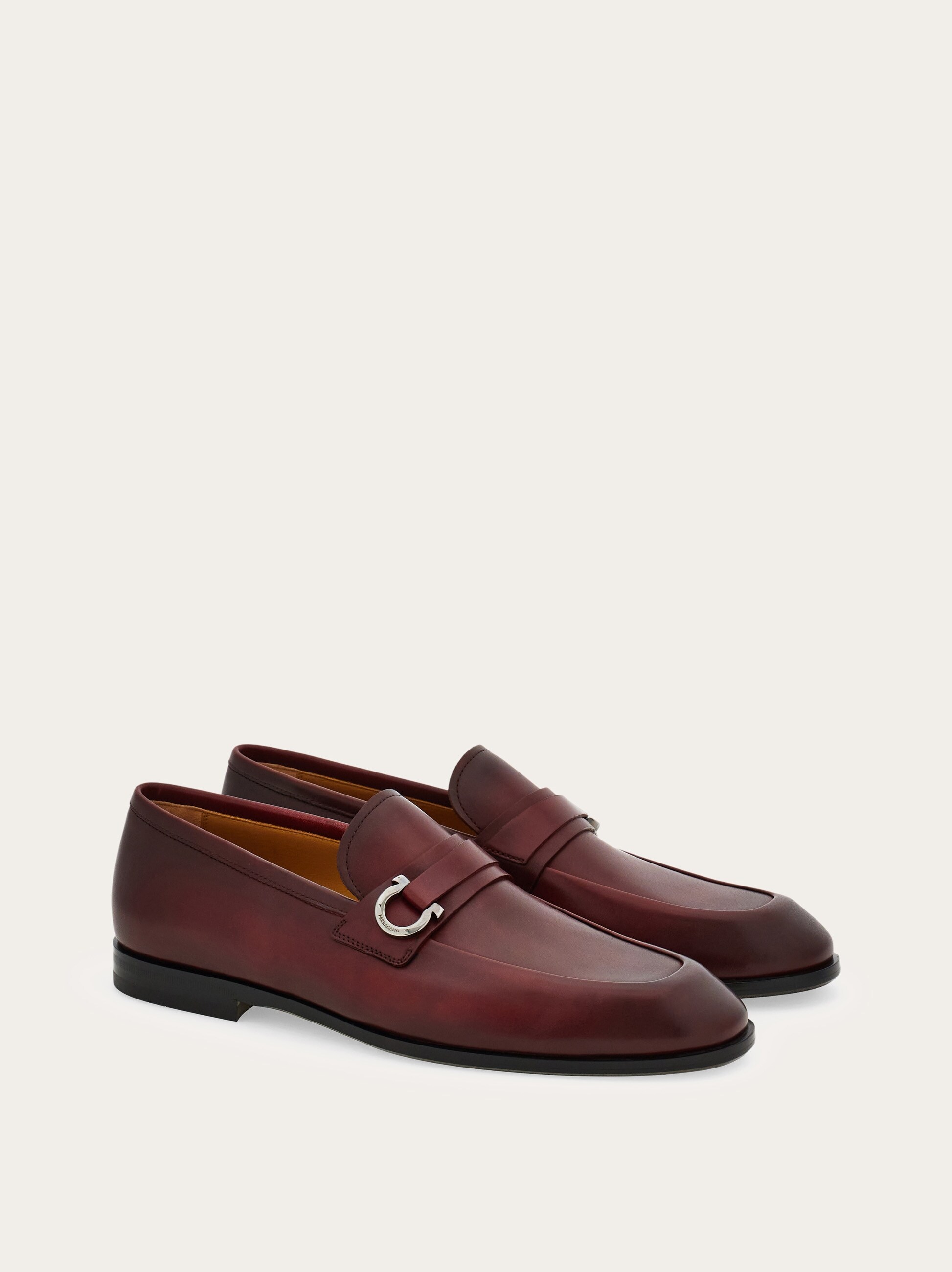 Moccasin with Gancini ornament - Shoes - Men - Salvatore Ferragamo US