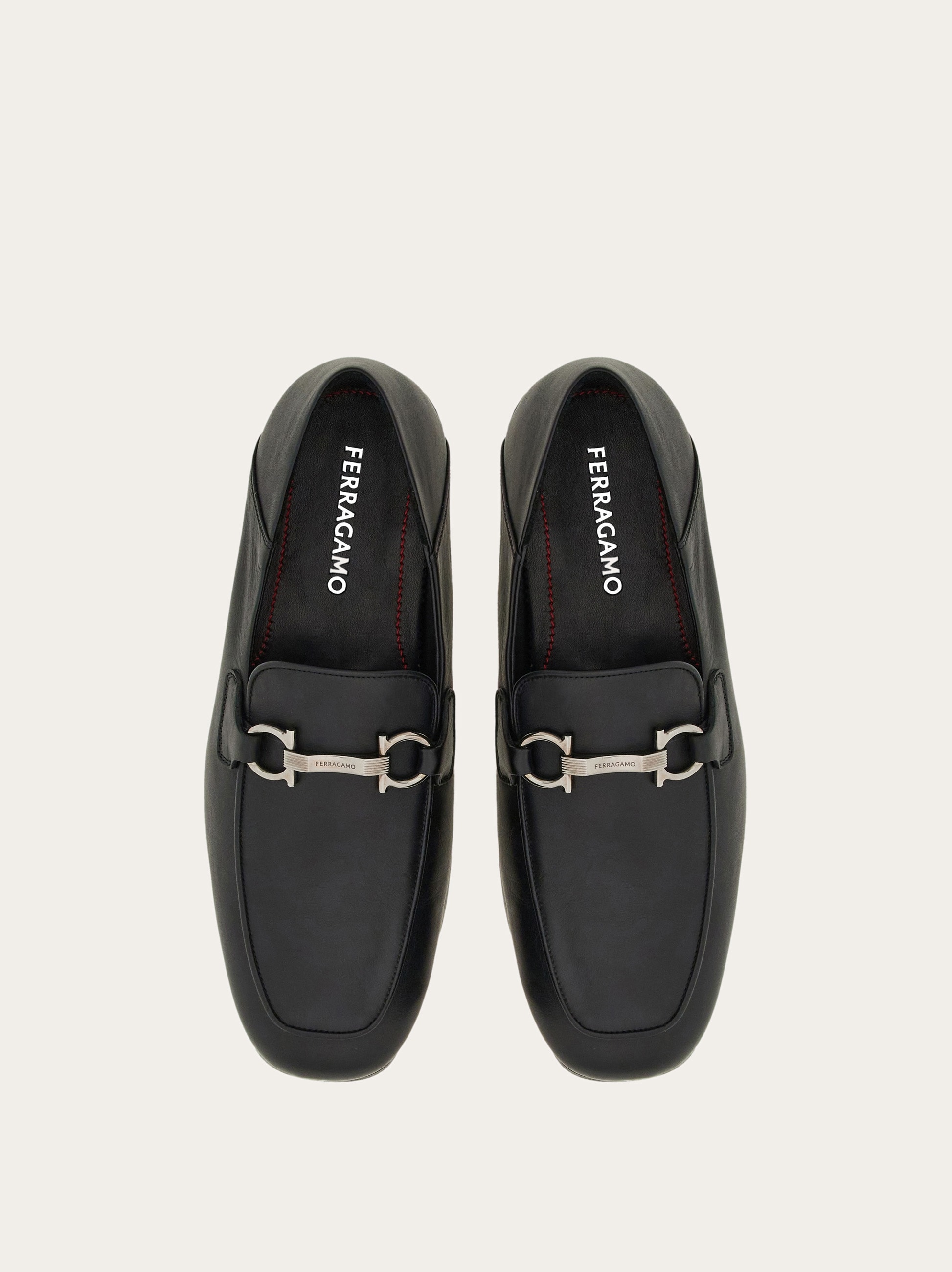 Moccasin with Gancini ornament - Shoes - Men - Salvatore Ferragamo EU