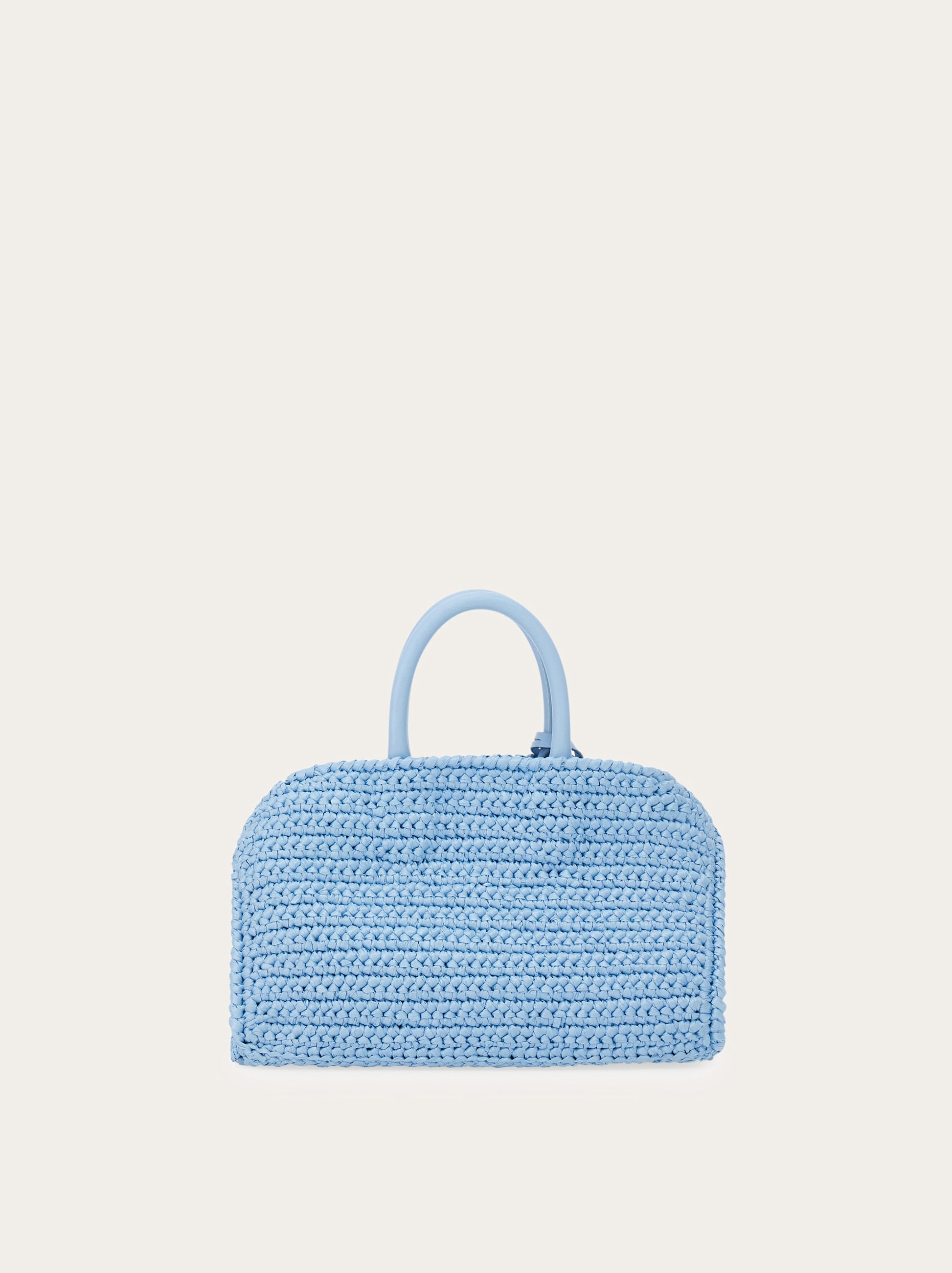 ハンドバッグ Salvatore Ferragamo Raffia Mini Hug Handbag Hug handbag (XS) - Women | Ferragamo