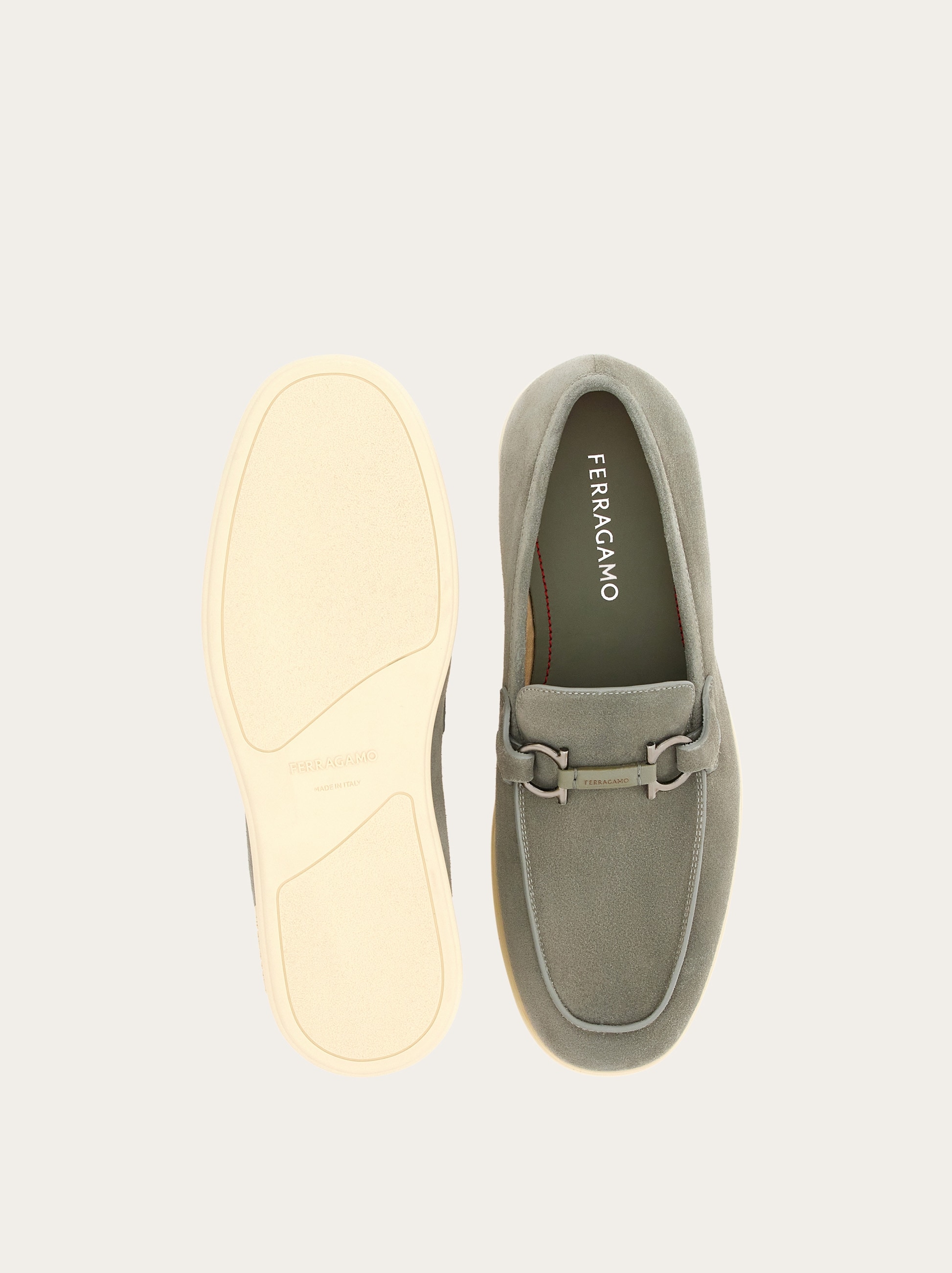 Ferragamo♪SALE♪0769576 Driver with Gancini ornament - Men | Ferragamo