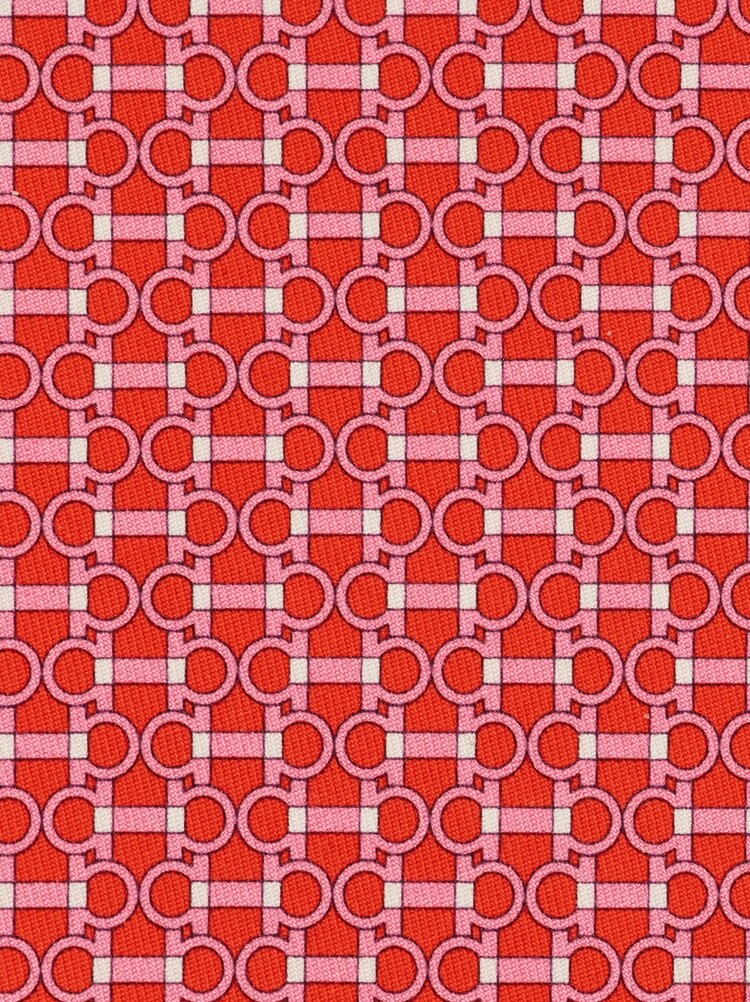 Gancini horsebit print silk tie Gallery image 2