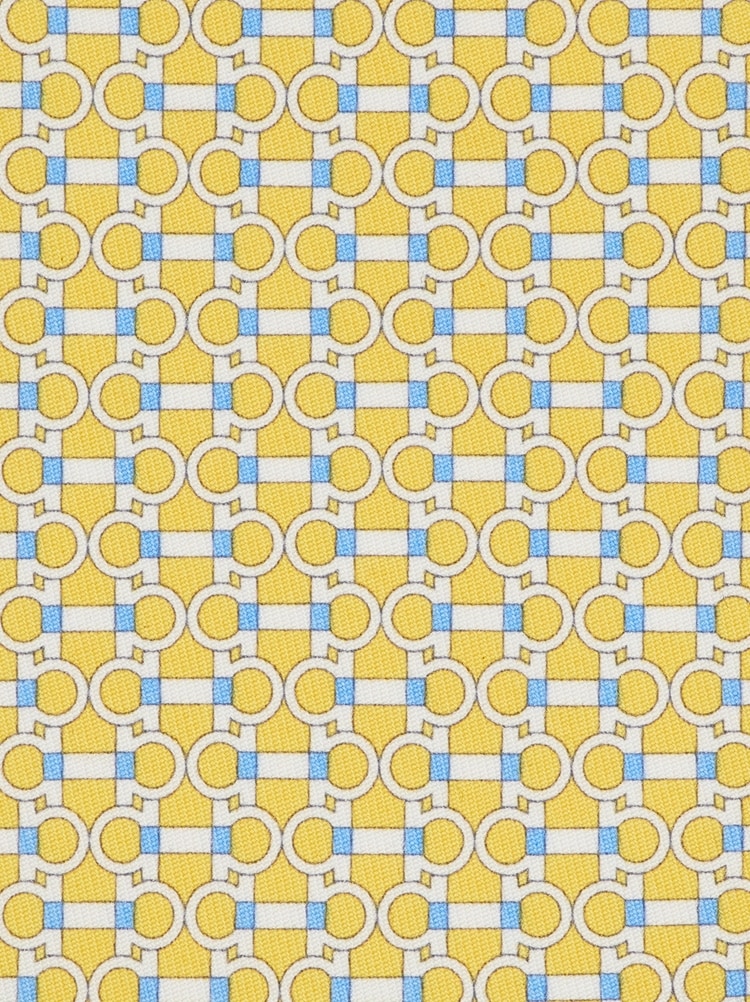 Gancini horsebit print silk tie Gallery image 2