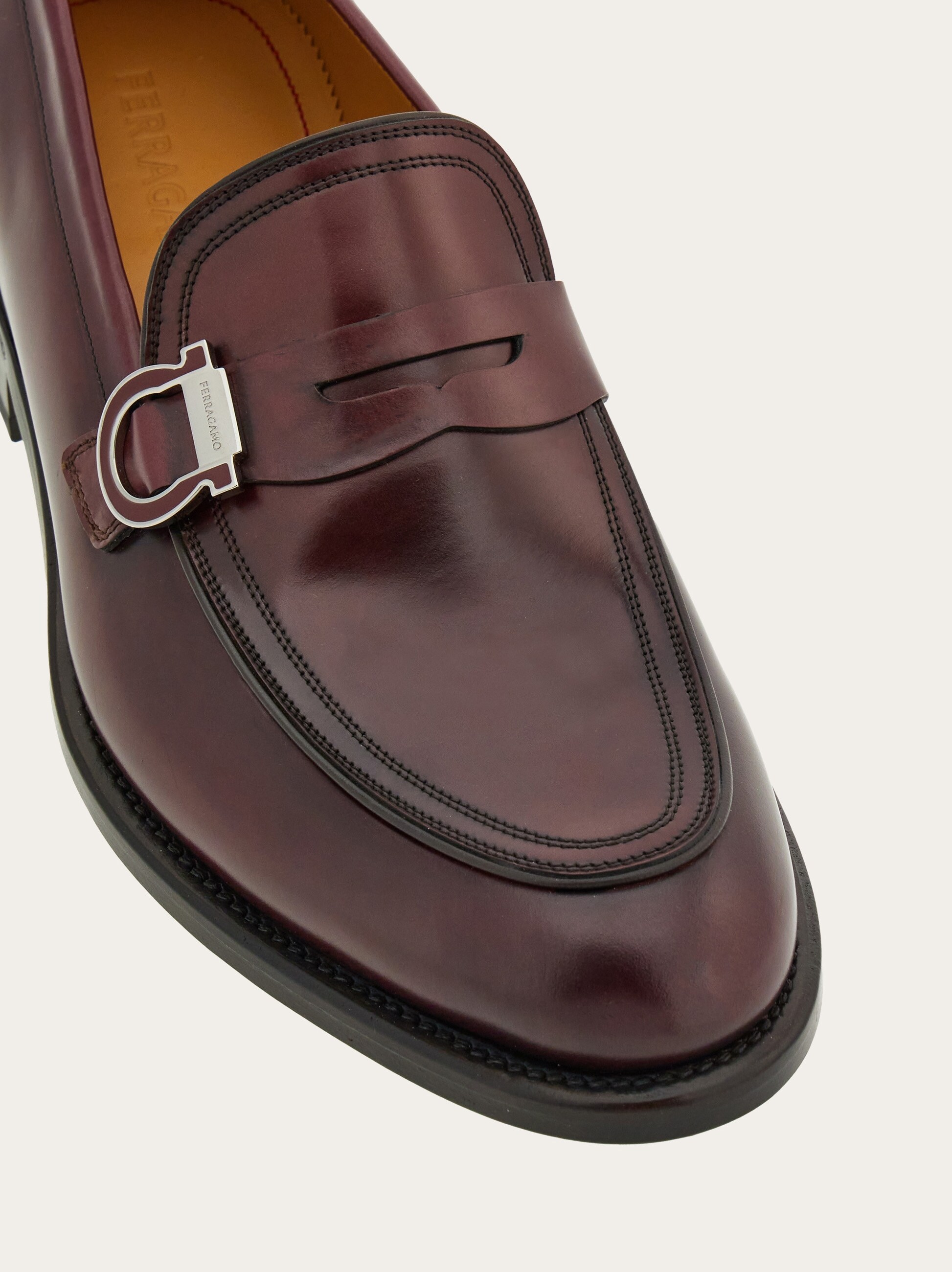 Moccasin with Gancini ornament - Shoes - Men - Salvatore Ferragamo US 