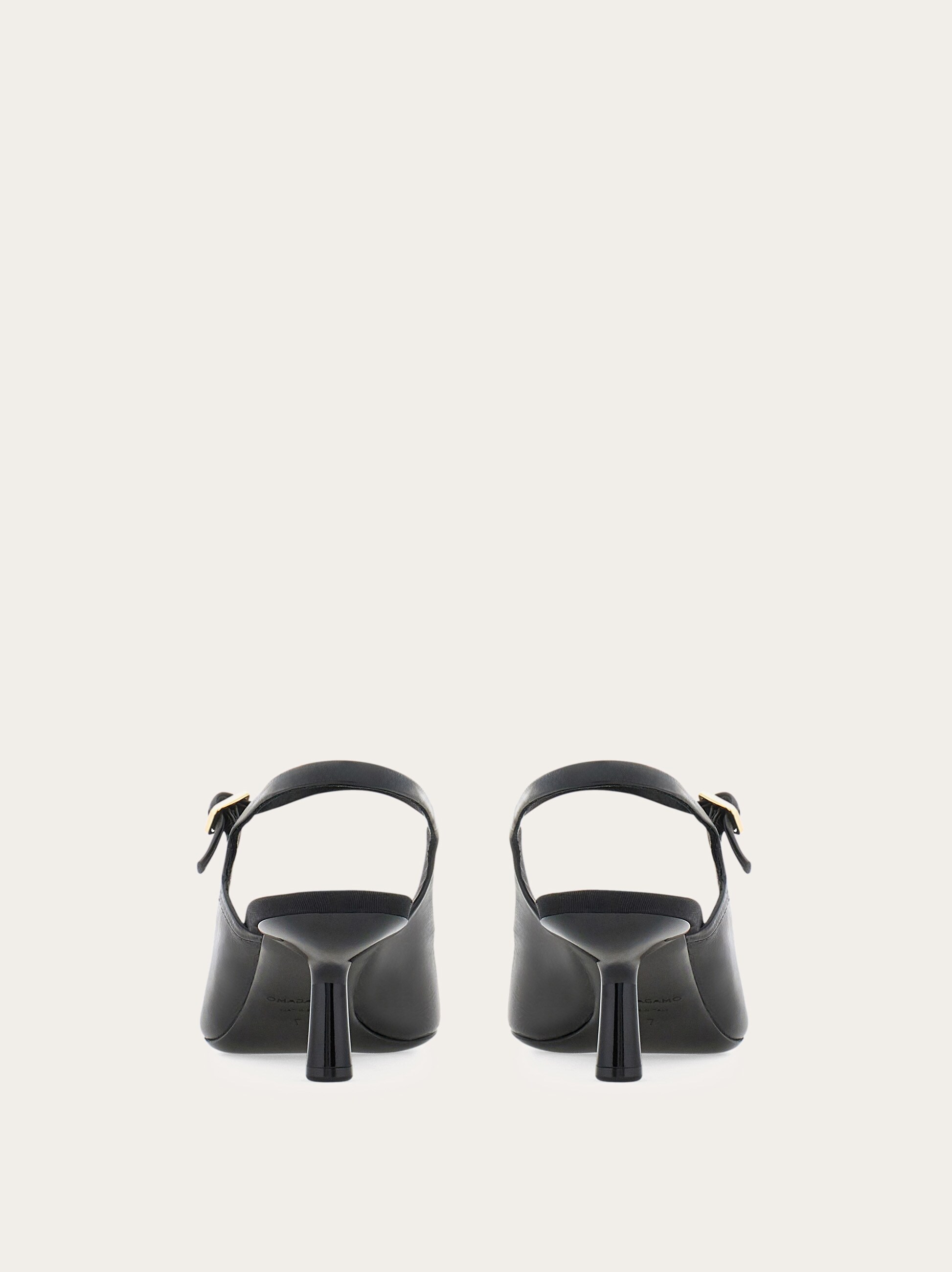 Drop Bow ornament slingback - Shoes - Women - Salvatore Ferragamo EU 