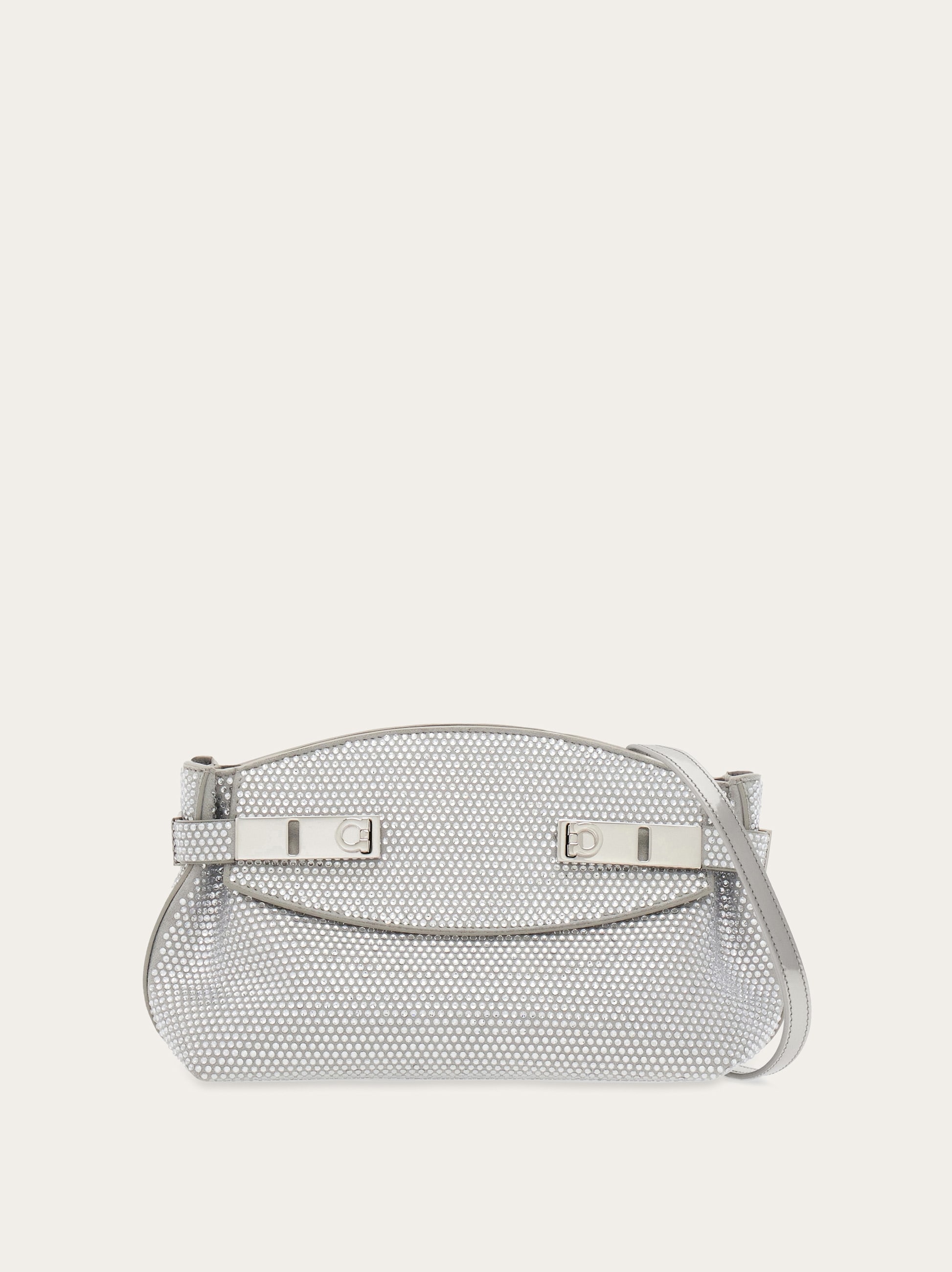 バッグ・カバンその他 FERRAGAMO 'Hug multipocket (L)' crossbody bag Gray Multipocket Hug crossbody bag - Women | Ferragamo