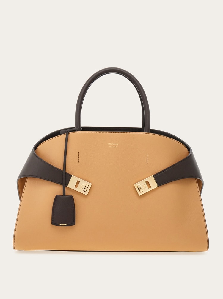 Bolso de mano Hug bicolor (L) Gallery image 1