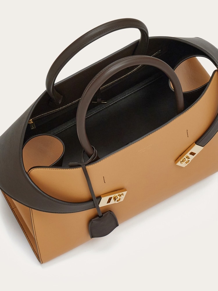 Bolso de mano Hug bicolor (L) Gallery image 6