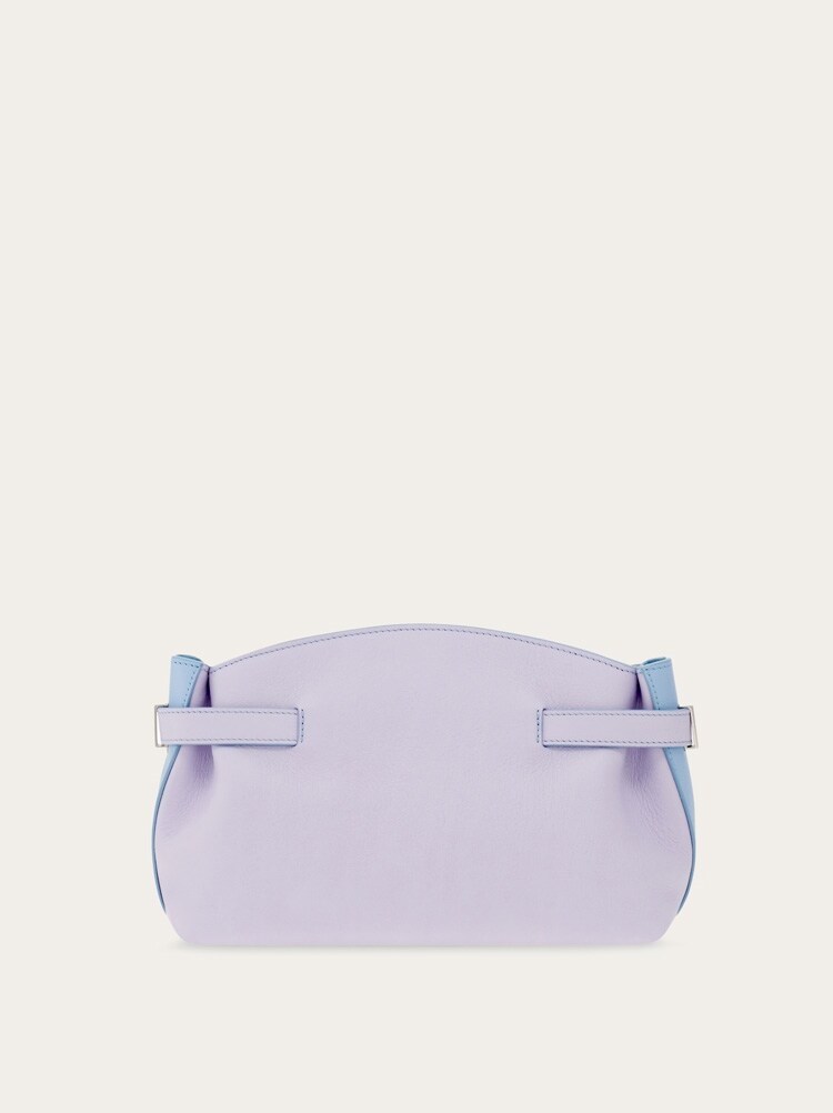 Hug bicolor soft crossbody bag (XS) Gallery image 5