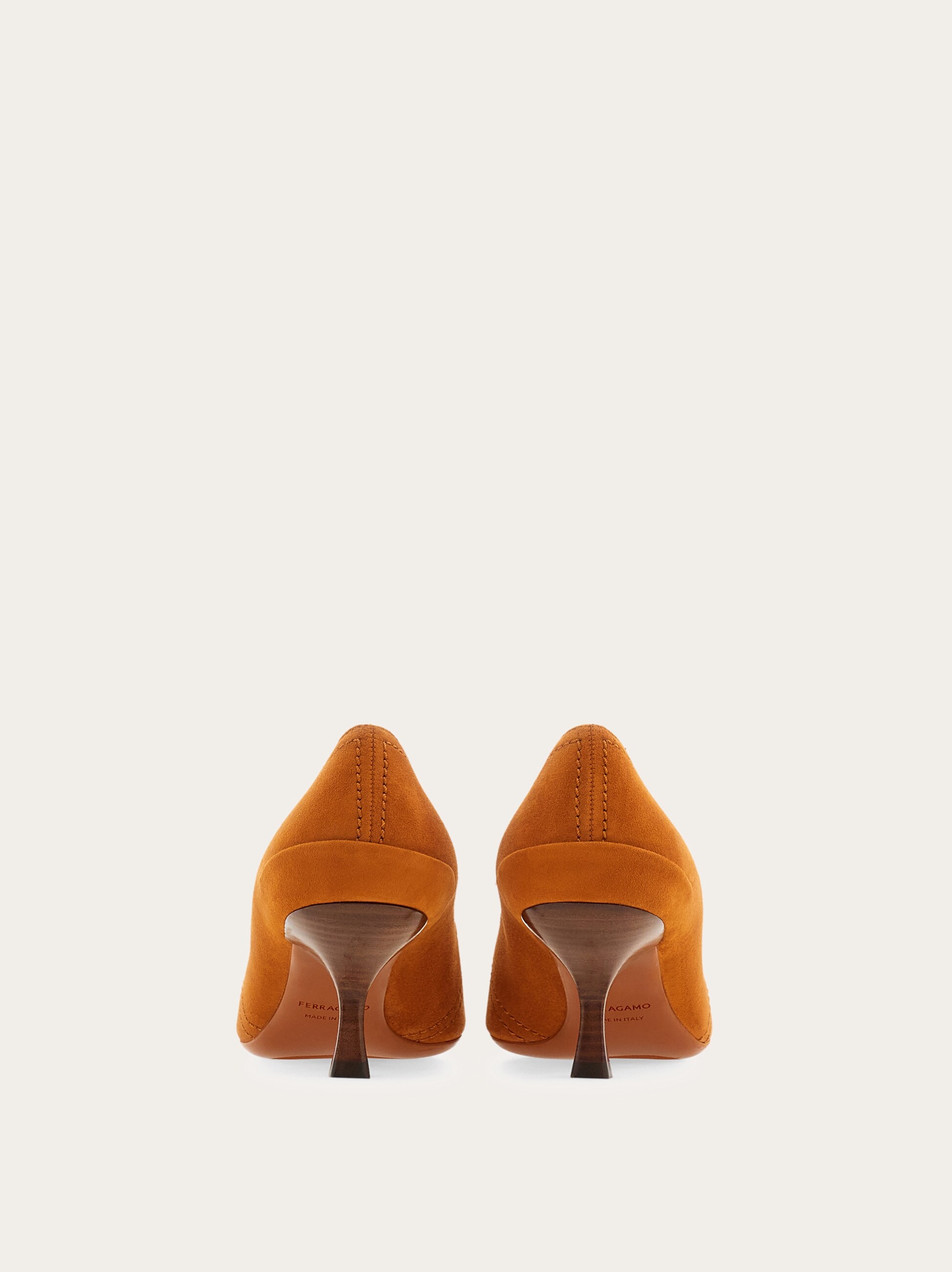 Kitten heel loafer with new Vara buckle - Shoes - Women  