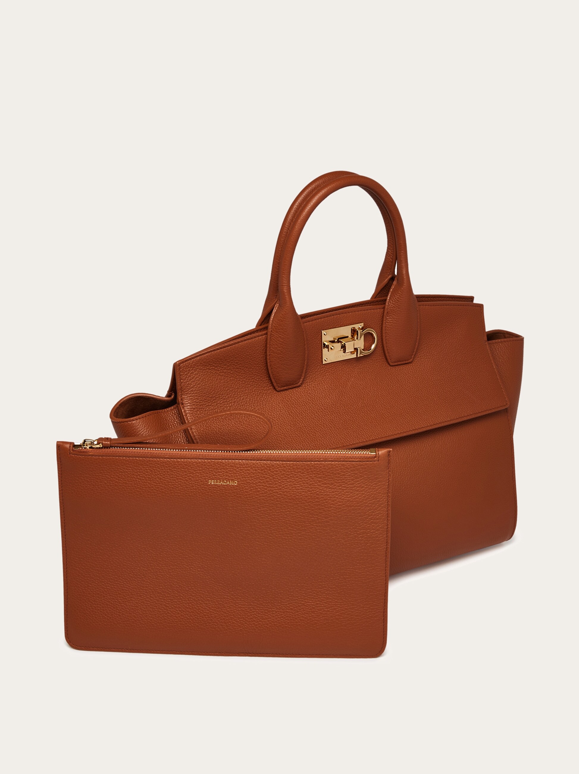 Ferragamo Studio Soft bag (L) - Handbags - Women - Salvatore 