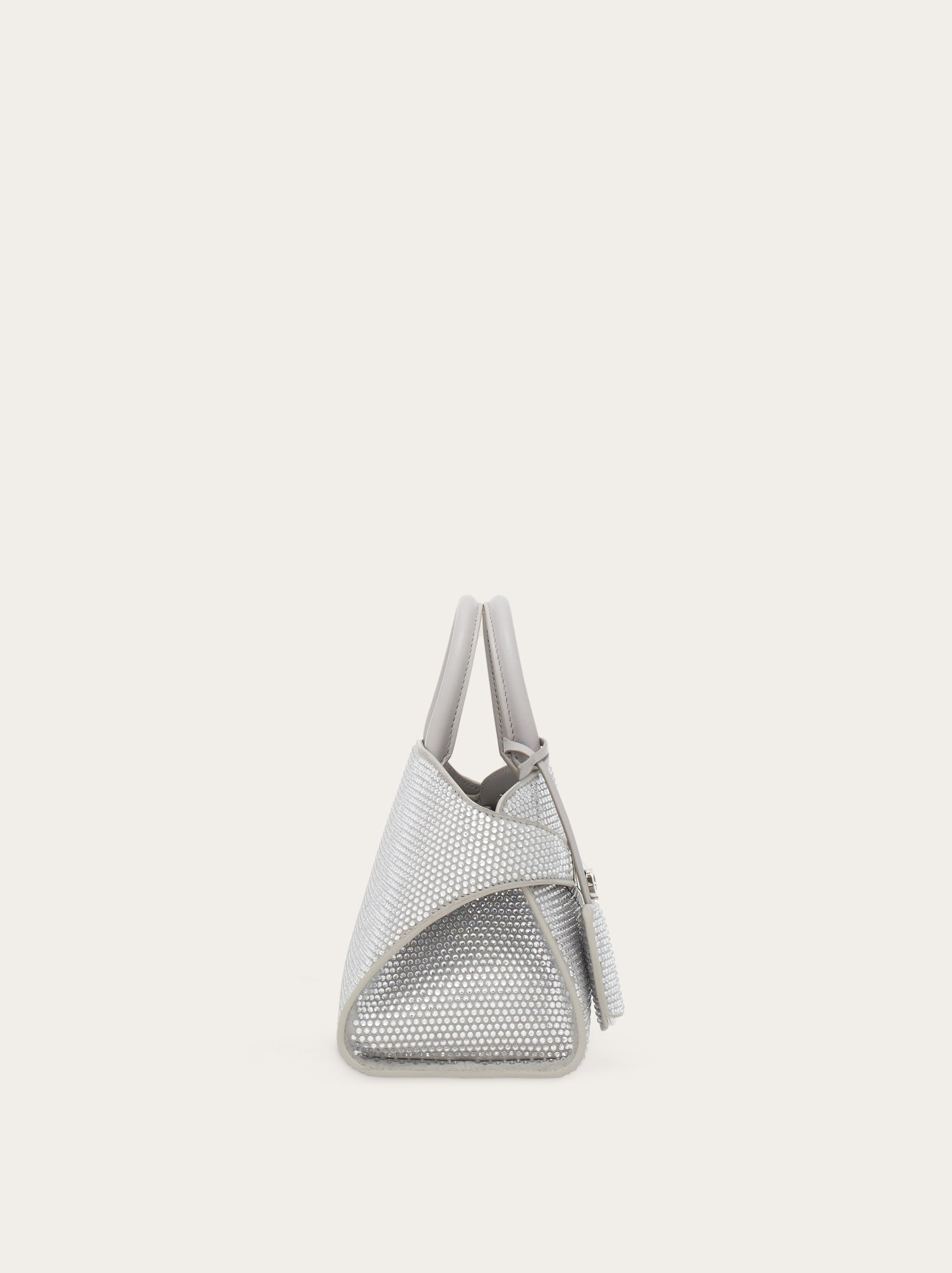 【送関込】ferragamo☆hug handbag with crystals (s) Hug handbag with crystals (XS) - Women | Ferragamo