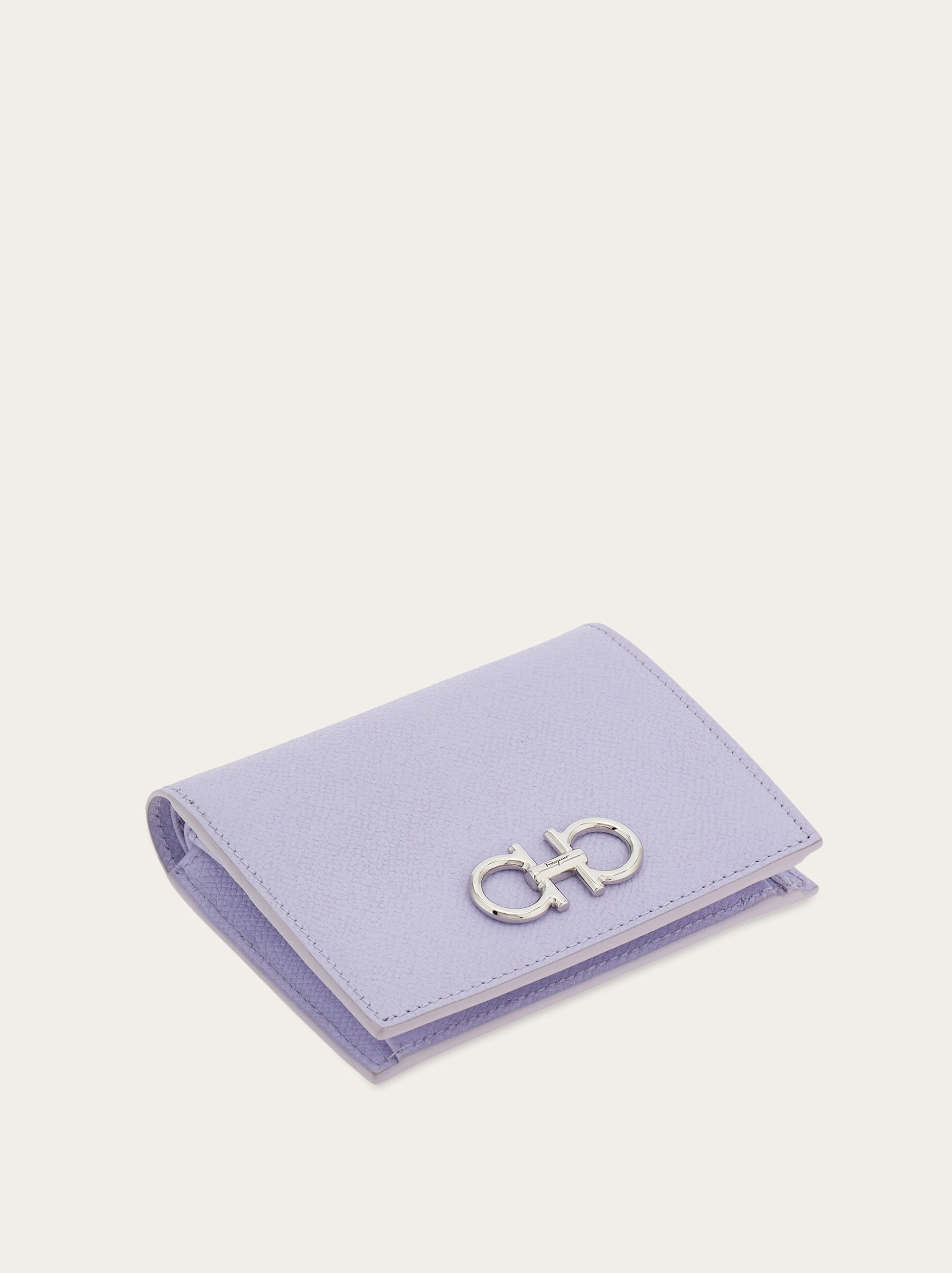 Gancini compact wallet - Leather Accessories - Women - Salvatore 