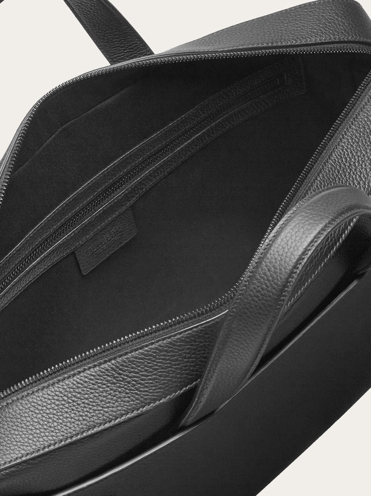 Briefcase with Gancini buckles (M) Gallery image 4