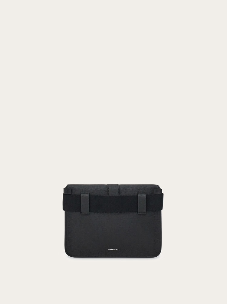 Belt bag with Gancini buckle Gallery image 3