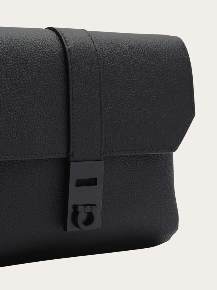 Belt bag with Gancini buckle Gallery image 5