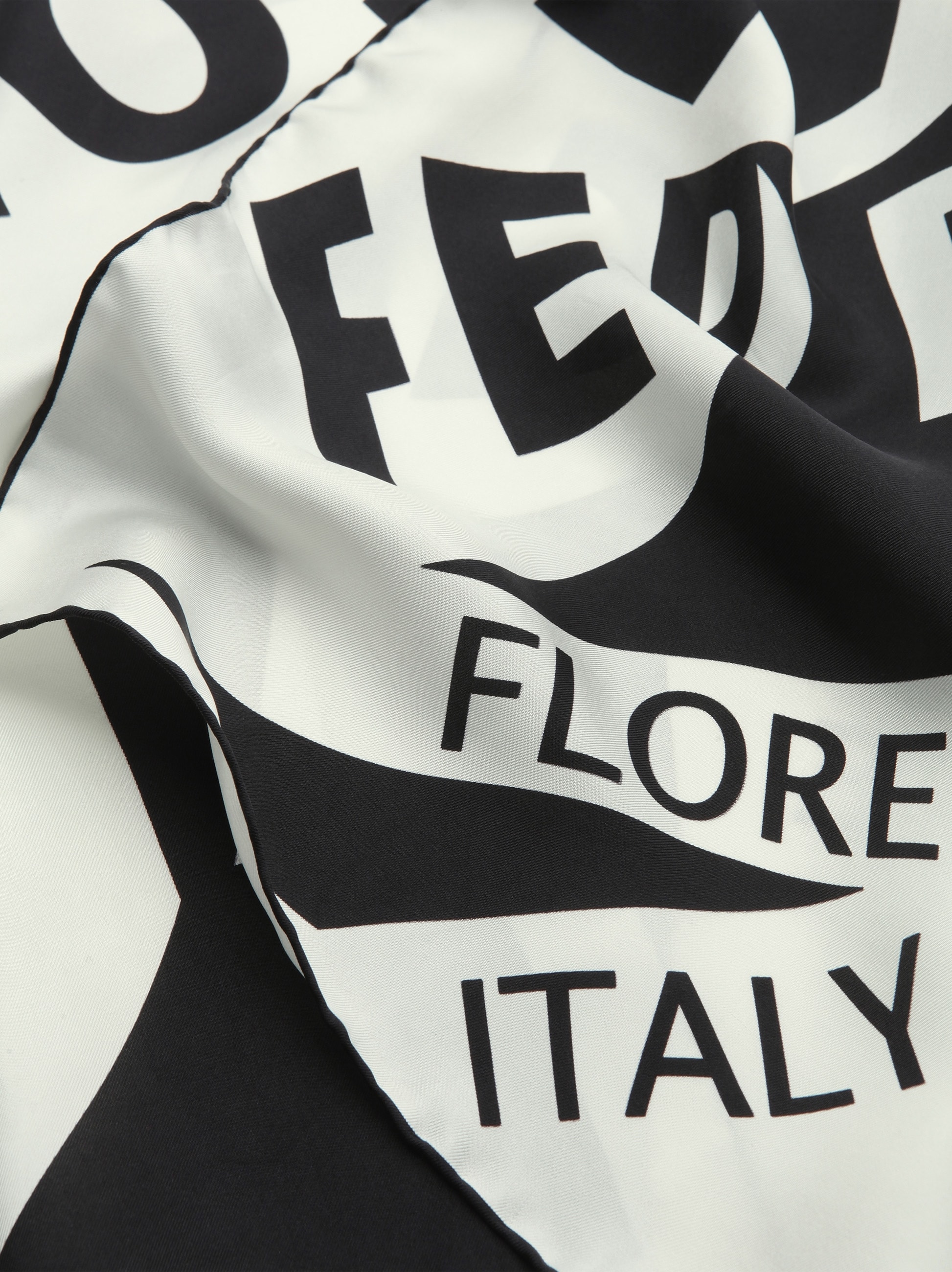 Logo print silk foulard - Women | Ferragamo