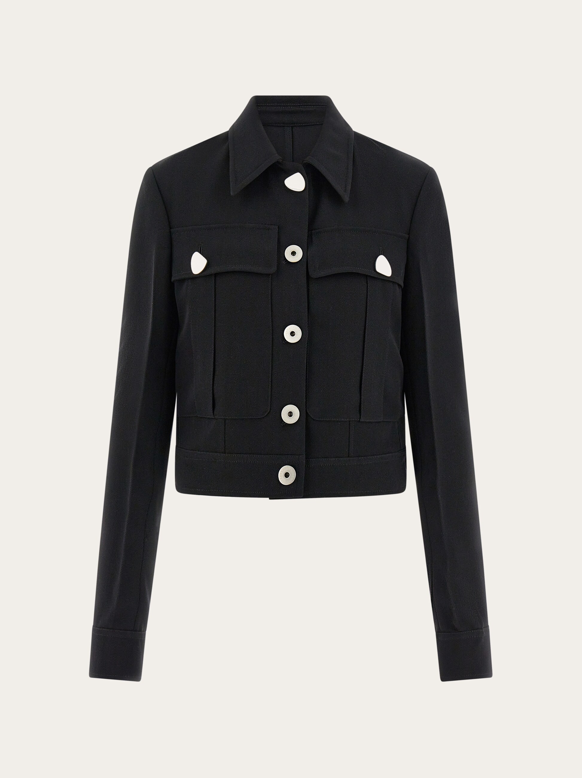 Trucker style jacket - Ready to Wear - Women - Salvatore Ferragamo EU