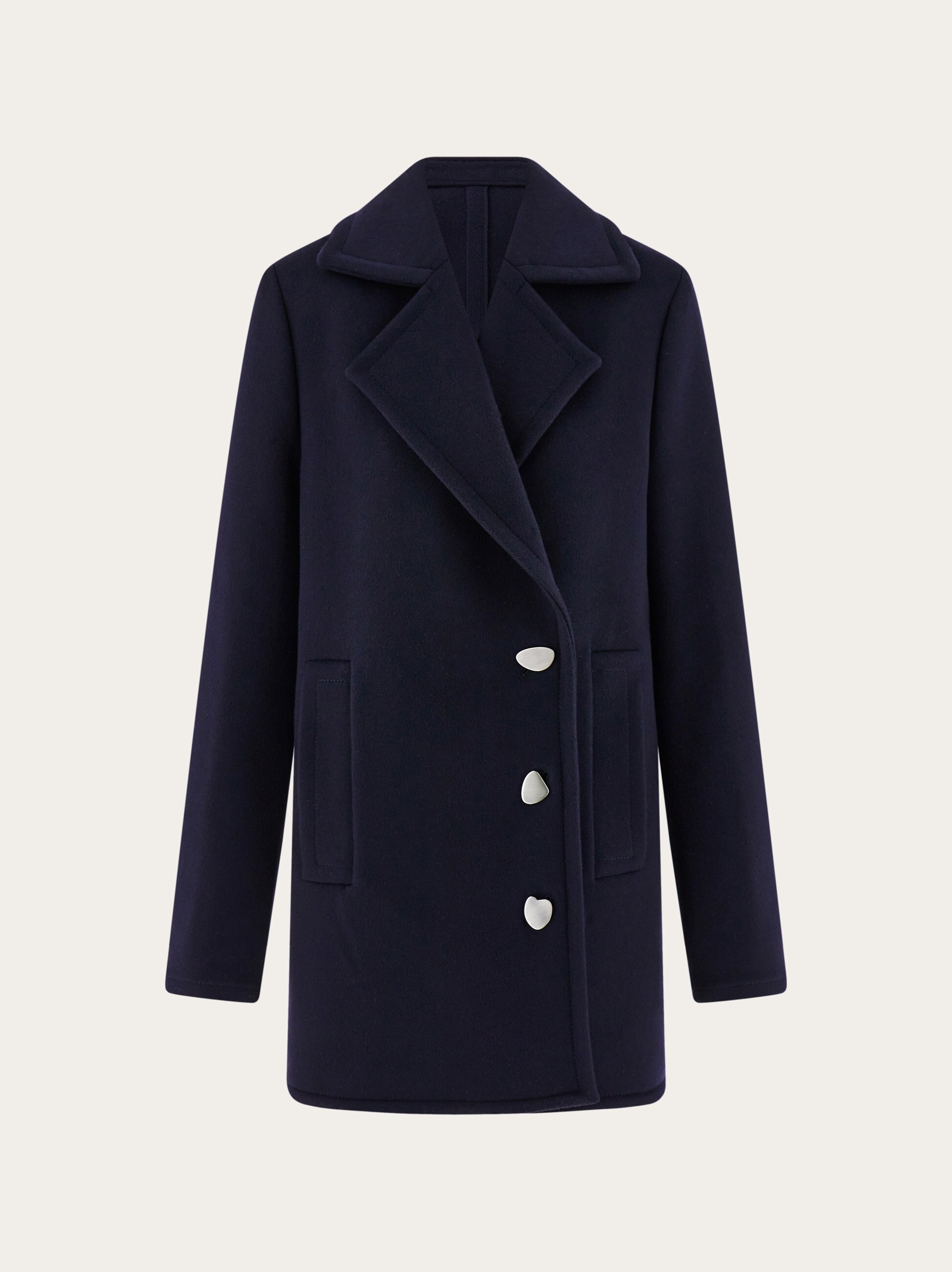 Single breasted peacoat - Ready to Wear - Women - Salvatore 