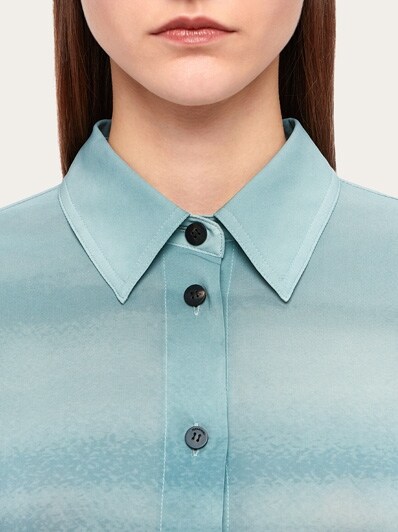 Laguna print shirt - Ready to Wear - Women - Salvatore Ferragamo US