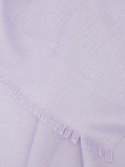 Ferragamo Monogram jacquard stole - Soft Accessories - Women  