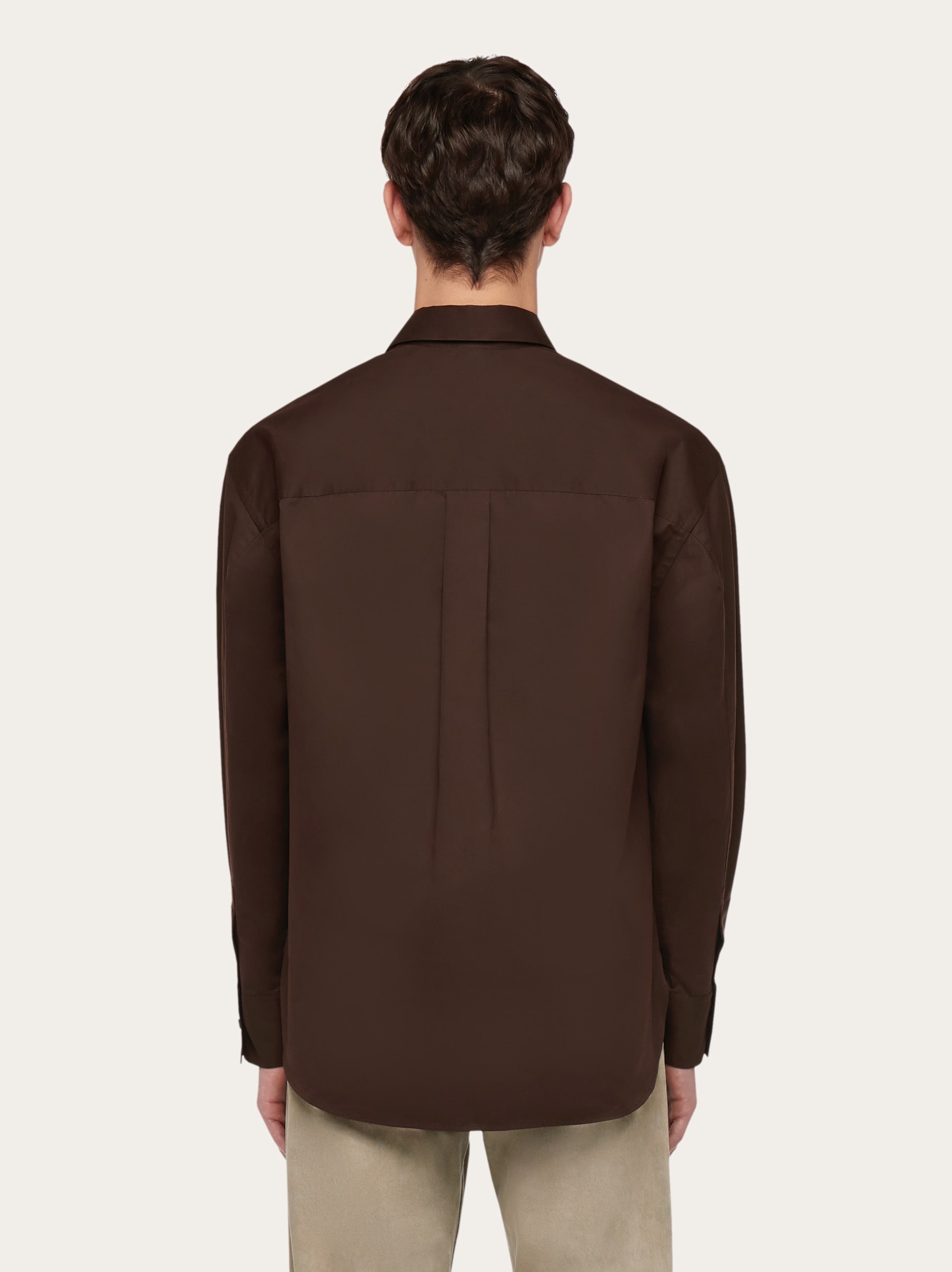 Long sleeved shirt - Ready to Wear - Men - Salvatore Ferragamo EU