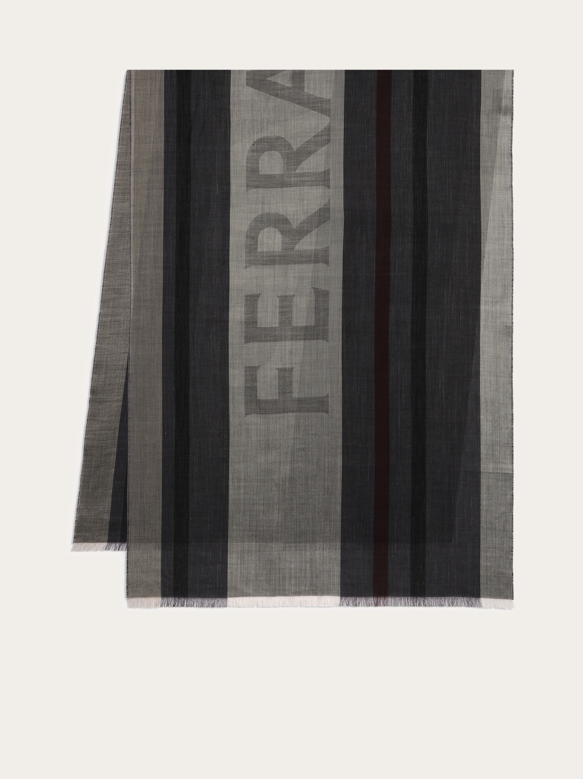 Maxi-striped jacquard stole - Soft Accessories - Men - Salvatore 