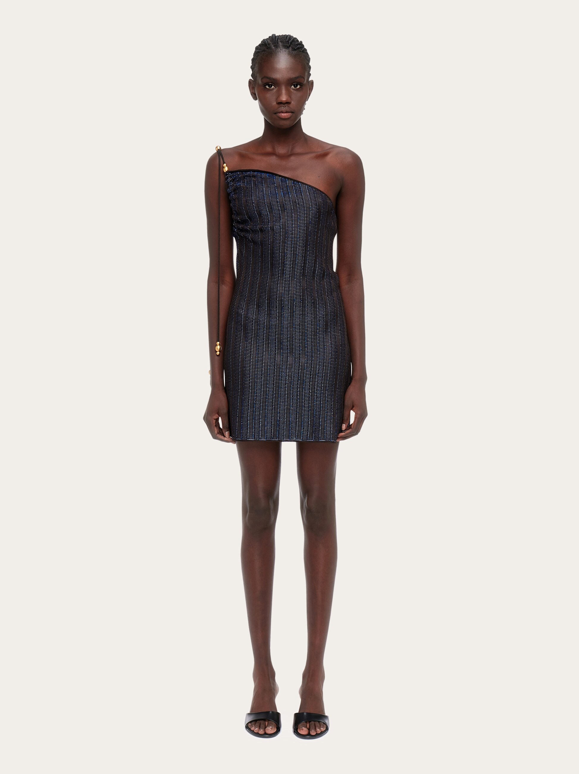 One shoulder mini dress - Ready to Wear - Women - Salvatore 