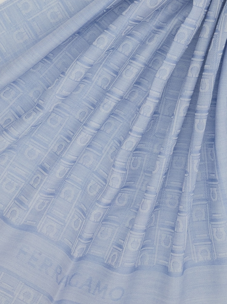 Étole jacquard Gancini Monogram Gallery image 4