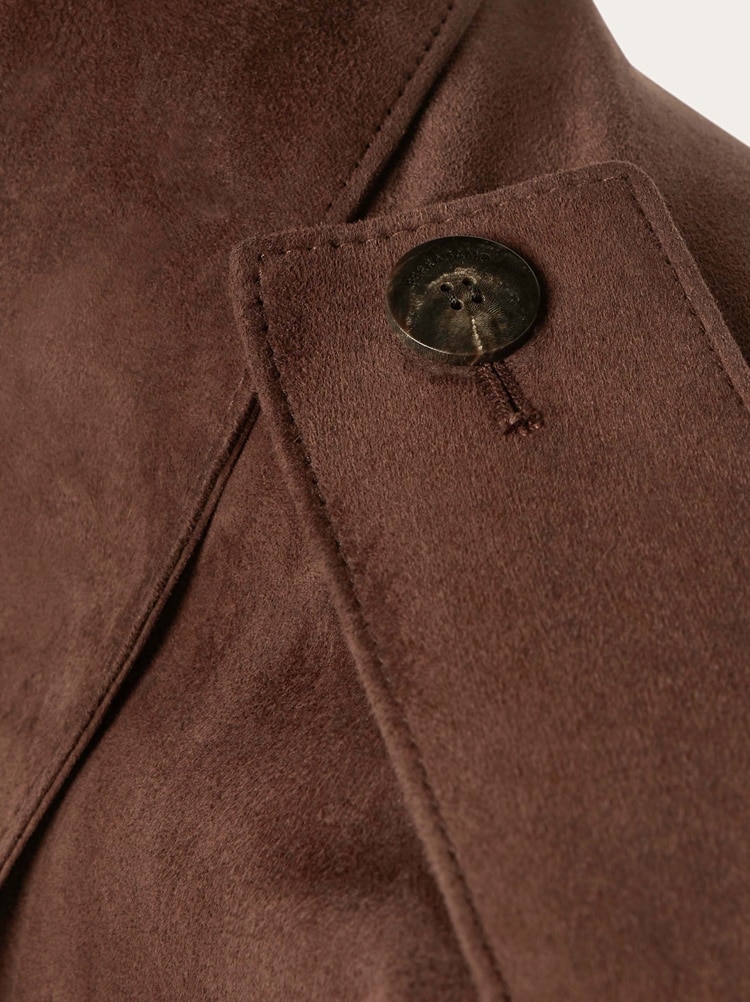 Suede Saharan jacket - Men | Ferragamo