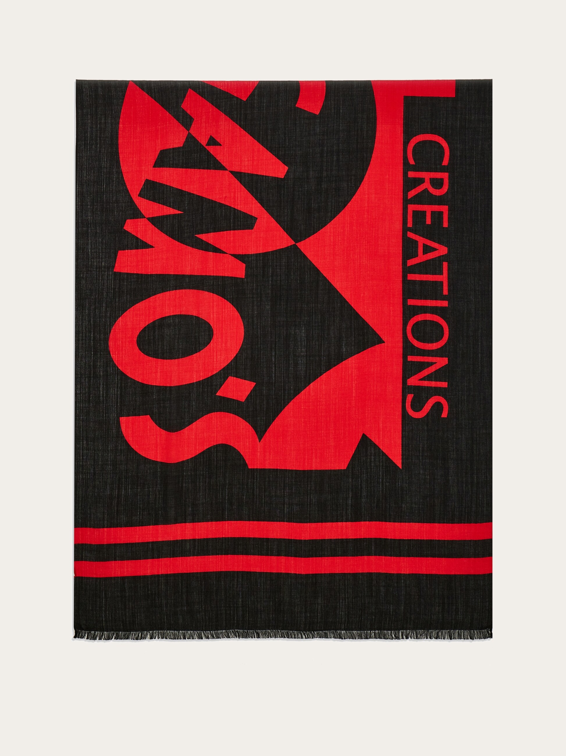 Maxi-logo stole - Soft Accessories - Men - Salvatore Ferragamo US 