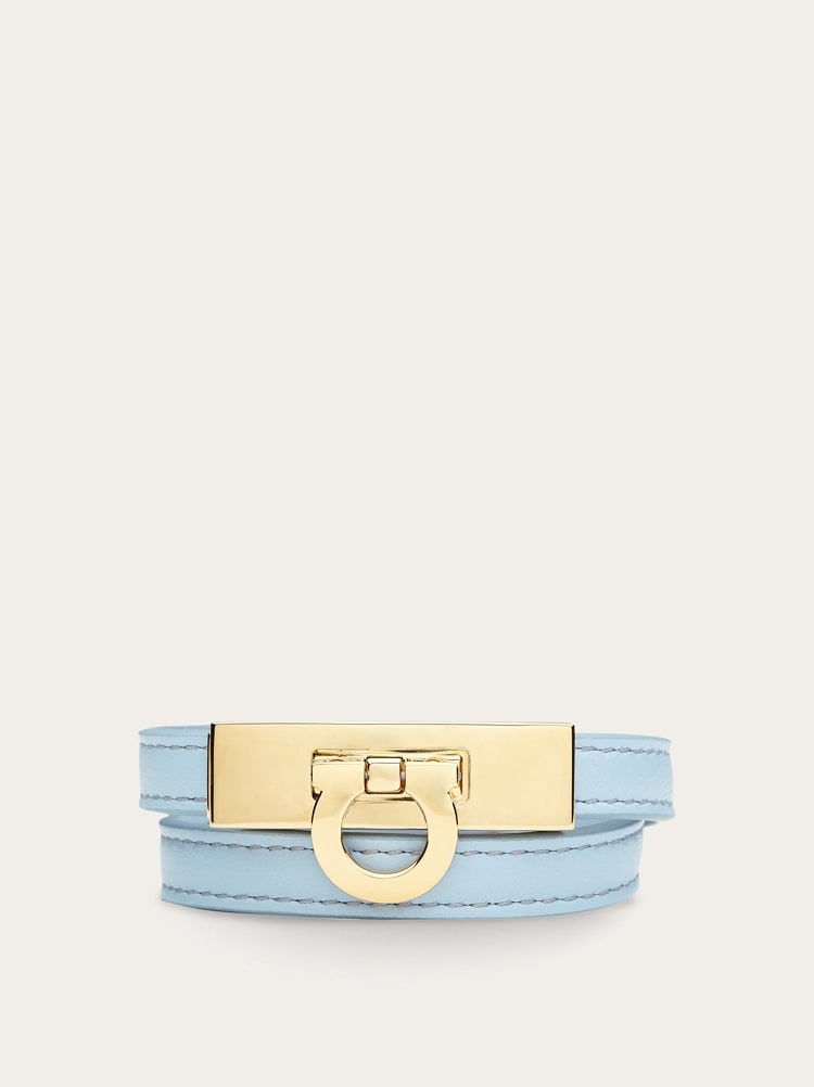 Gancini double twist bracelet (16cm) Gallery image 1