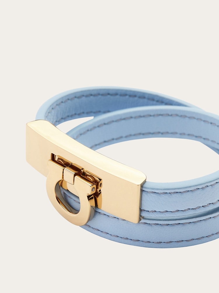 Gancini double twist bracelet (16cm) Gallery image 2