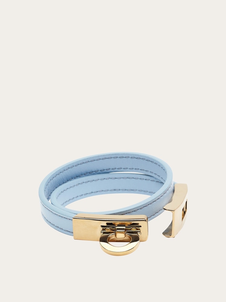 Gancini double twist bracelet (16cm) Gallery image 3