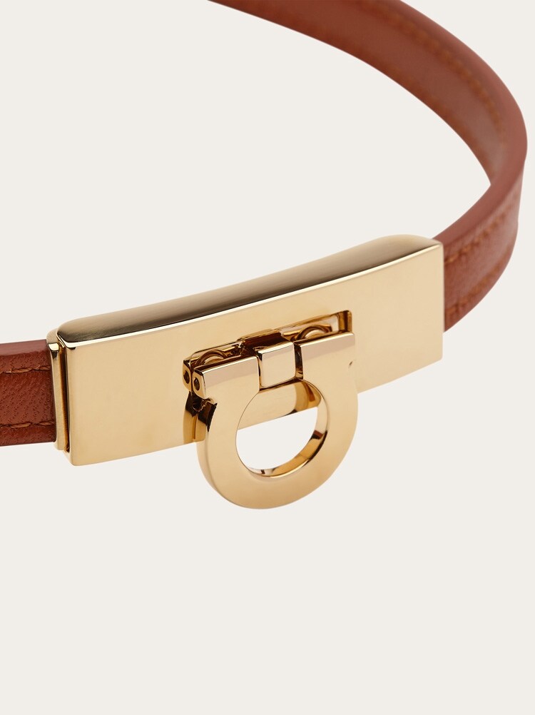 Double-loop Gancini bracelet - Size 19 Gallery image 2