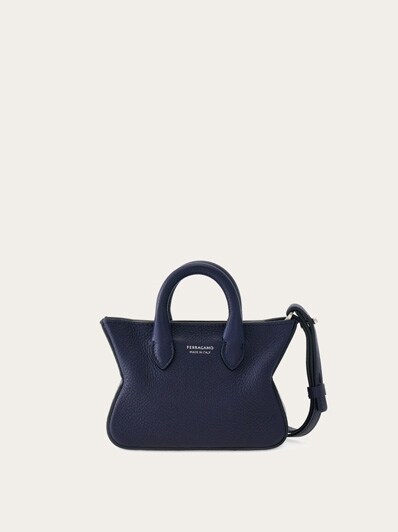 Tote mini charm - Leather Accessories - Men - Salvatore Ferragamo EU