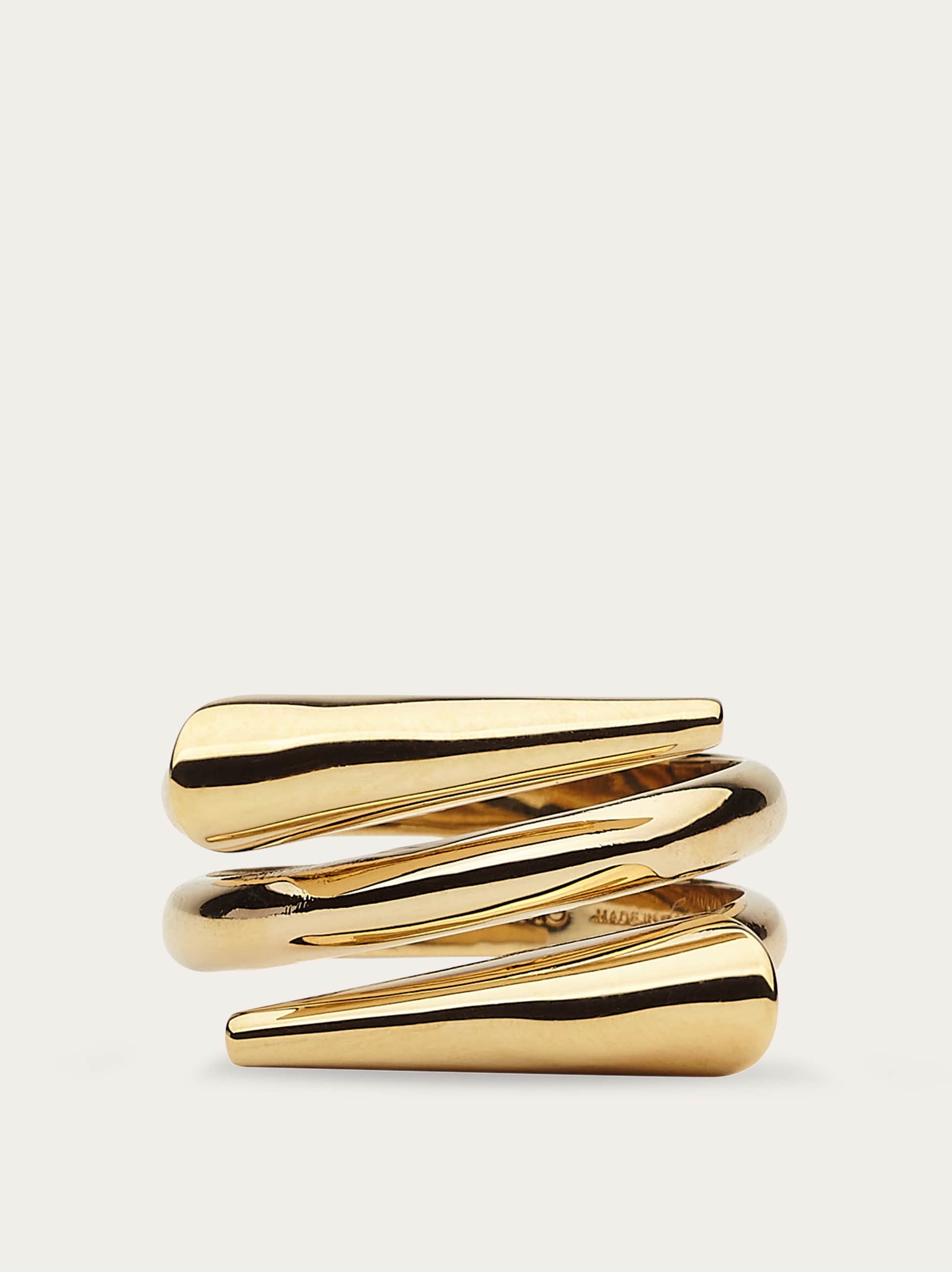 Gancini point ring - size 54 - Jewelry and Watches - Women 