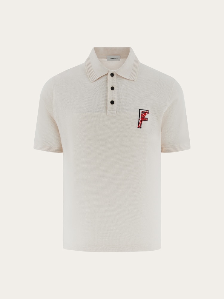 Organic cotton polo shirt Gallery image 1