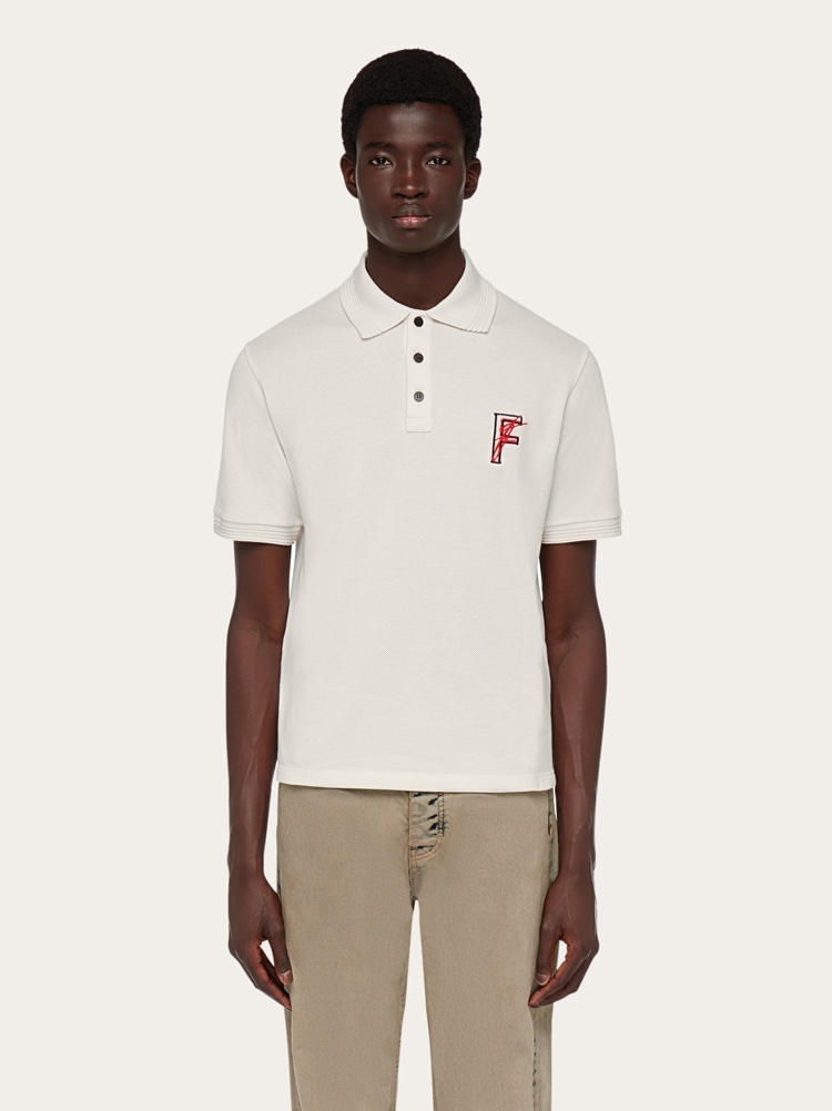 Organic cotton polo shirt Gallery image 2