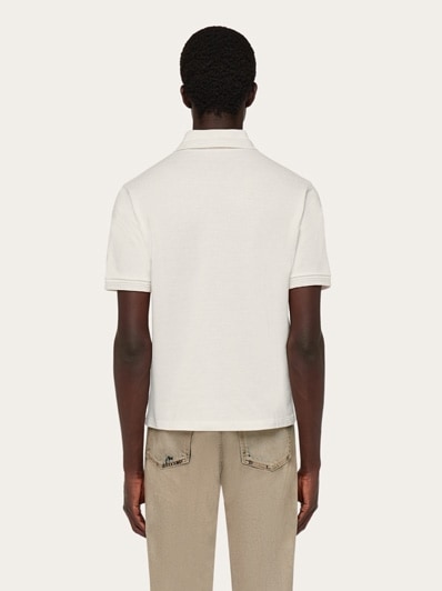 Organic cotton polo shirt - Men | Ferragamo